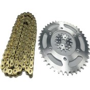 تصویر زنجیر موتورسیکلت مجموعه دنده های زنجیره ای عقب R25 ORINGLI MT25 Yamaha 