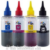 تصویر جوهر پرینتر کانن . جوهر 100 میل کانن سری 4 رنگ . مناسب تمام پرینتر های کانن 