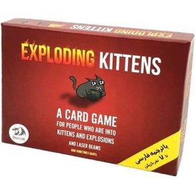 تصویر بازی فکری گربه های انفجاری آکو Ako Exploding Kittens