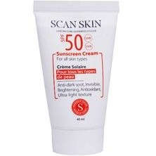 تصویر کرم ضد آفتاب ضد لک اسکن اسکین Scan Skin Sunscreen Cream For All Skin Types