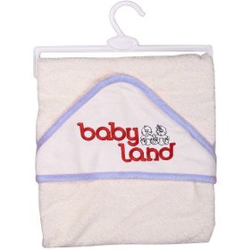 تصویر حوله دور پیچ بی بی لند Baby land رنگ صورتی کد 442 