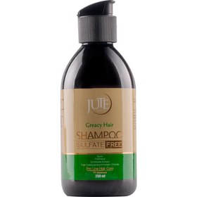 تصویر شامپو موی چرب ژوت فاقد سولفات Jute Greacy Hair Sulfate Free Shampoo