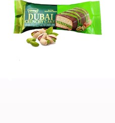 تصویر دبی کیک با کرم پسته سیرنگ 24 عددی(کیک پسته ای) 