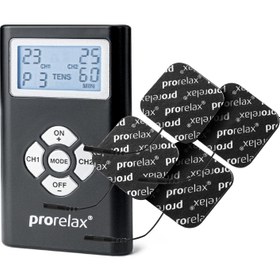 تصویر تنس الکتریکی فیزیوتراپی برند prorelax مدل TENS/EMS Duo Blackline prorelax TENS/EMS Duo Blackline | Electrostimulation Device