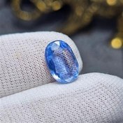 تصویر نگین سنگ طبیعی کیانیت معدنی 