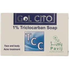 تصویر صابون تری کلوکاربان 1 درصد تی سی سی TCCگل سیتو ۱۰۰ گرم 