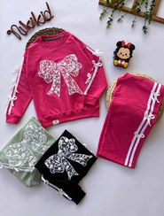 تصویر بلوز شلوار پاپیون دخترونه 