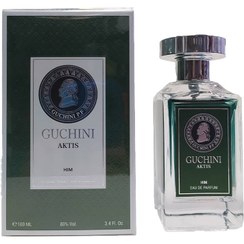 تصویر ادکلن ادوپرفیوم مردانه گوچینی مدل Aktis حجم 100 میل GUCHINI Men's Eau de Parfum Aktis Model Volume 100 ml