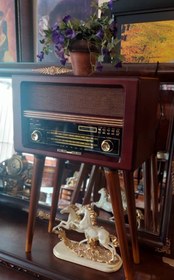 تصویر رادیو پخش بزرگ برند والتر اصل Walter (Thomas) Large Radio Player with Bluetooth and USB