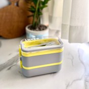 تصویر "ظرف غذا ۴طبقه آبرنگی" 