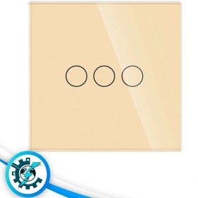 تصویر کلید 3 پل هوشمند تویا TUYA زیگبی (لمسی) 