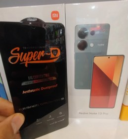 تصویر گلس superdضد خش ضد ضربه glass superd note13pro 4g