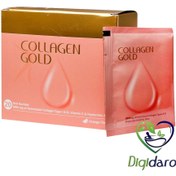 تصویر ساشه کلاژن گلد آدریان ۲۰ عددی با ویتامین سی و هیالورونیک اسید 