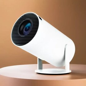 تصویر گجت آمازون ویدئو پروژکتور مینی mini لوله ای ۴k اسمارت ۲ مارک بورگو Borrego projector smart 2