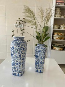 تصویر گلدان قلم آبی - ۲۶ 