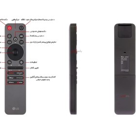 تصویر تلویزیون ال جی مدل C6 سایز ۶۵ اینچ OLED Ultra HD 4K 