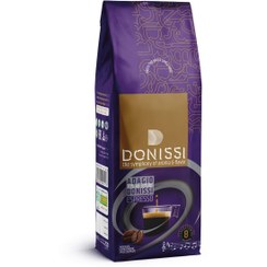 تصویر دانه قهوه دونیسی donissi آداجیو 70% عربیکا وزن 250 گرم Donissi coffee bean powder weight 250 grams