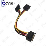 تصویر کابل ساتا 1 به 2 پاور کیس پی نت 