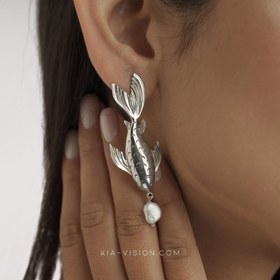 تصویر گوشواره نقره تانچو ESi-661