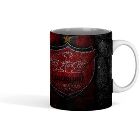 تصویر ماگ سرامیکی طرح پرسپولیس کد 03 Perspolis FC mug code 03