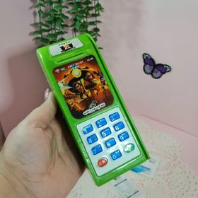 تصویر اسباب بازی کارتخوان پلاستیکی همراه کارت و فیش - آبی_پو 