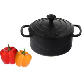 تصویر قابلمه چدن نالینو مدل Feleti سایز 18 Nalino Feleti cast iron Pot size 18