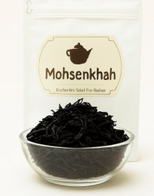 تصویر چای دست‌ساز سنتی محسن‌خواه – ۲۰۰ گرم چای دست‌ساز محسن خواه ۲۰۰ گرمی اصالت گیلان در هر فنجان