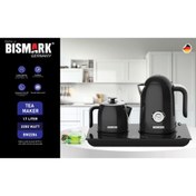 تصویر چای ساز بیسمارک مدل BM2286 ظرفیت ۱.۷ لیتر و ۱ لیتر 