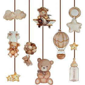 تصویر آویز سقفی تدی 