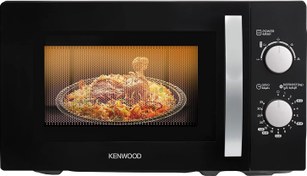 تصویر مایکروویو 20 لیتری KENWOOD با 5 سطح قدرت، عملکرد یخ زدایی، تایمر 35 دقیقه ای 700W MWM20.000BK مشکی - ارسال 20 روز کاری KENWOOD 20L Microwave Oven with 5 Power Levels, Defrost Function, 35 Minutes Timer 700W MWM20.000BK Black