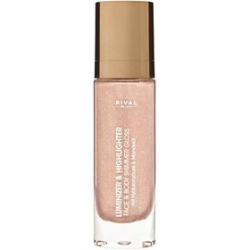 تصویر کرم صورت اورجینال برند Rival de loop مدل Işıltılı Yüz ve Vücut Highlighter کد 740312659 