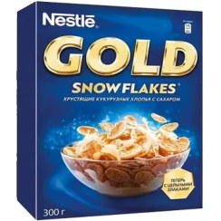 تصویر کورن فلکس برفی گلد نستله Nestle Gold 