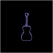 تصویر گیتار سه بعدی ILD 