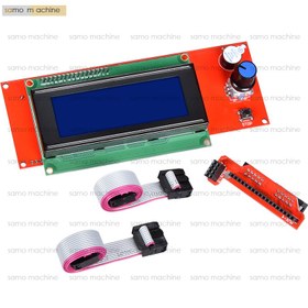 تصویر نمایشگر و کنترلر پرینتر سه بعدی 2004 (20*4) (4*20) 2004 3D Printer LCD and Controller