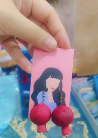 تصویر گوشواره انار 