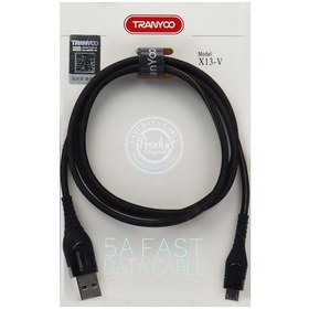 تصویر کابل میکرو یو اس بی فست شارژ Tranyoo X13-V 5A 1m Tranyoo X13-V MicroUSB Cable