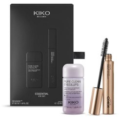 تصویر کیت ریمل و پاک کننده آرایش دو فاز کیکو میلانو Essential Eye Set kiko Milano 