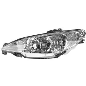 تصویر چراغ جلو 206 چپ (راننده) Headlight 206