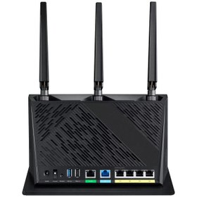 تصویر روتر بی‌سیم و دوباند AX5700 ایسوس مدل RT-AX86U ASUS RT-AX86U Pro AX5700 Dual Band WiFi 6 Gaming Router