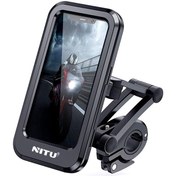 تصویر هولدر فرمانی مگنتی Nitu NT-NH25 Nitu NT-NH25 Motorcycle And Bicycle Holder