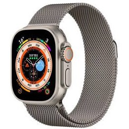 تصویر بند ساعت هوشمند APPLE WATCH SE SE2 4 5 16 40 میلی متر آهنربای ناف میلان سیم ورگ دوزی شده طراحی ایتالیایی Canpay 