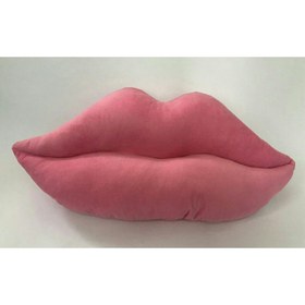 تصویر بالش عروسکی لب سایز42×28 