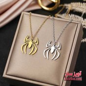 تصویر گردنبند عنکبوت کد 101213 | ۷ تا ۱۴ روز کاری | رنگ طلایی: ۷ تا ۱۰ روز بیشتر 