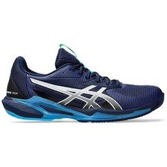تصویر کفش تنیس Asics اورجینال مردانه اسیکس 1041A438-400 Solution Speed ​​Ff 3 Men's Tennis Shoes 1041A438-400 Navy Blue 