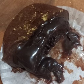 تصویر موچی بمب شکلاتی با رسپی اصلی، بامغزی دسرشکلات ژاپنی، پک 2تایی بزرگ 