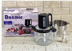 تصویر خردکن دانمور مدل DR1013 ظرفیت ۳.۳ لیتر با کاسه استیل و شیشه ای 