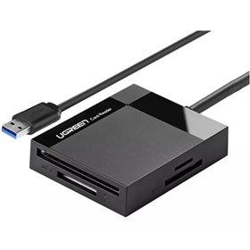 تصویر کارت خوان یوگرین مدل CR125 UG30333 ا Ugreen CR125 UG30333 SD/TF Card Reader Ugreen CR125 UG30333 SD/TF Card Reader