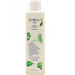 تصویر شامپو گیاهی موهای آسیب دیده 250 میلی لیتر بیونیج BIONIJ Herbal Shampoo For Damaged Hair