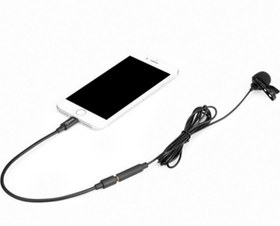 تصویر میکروفن بویا BOYA BY-M2 for ios BOYA BY-M2 Omnidirectional Lavalier Microphone for ios