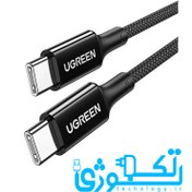 تصویر کابل شارژ و دیتا 5 آمپر USB-C 2.0 Male یوگرین مدل US557 سری 15277 